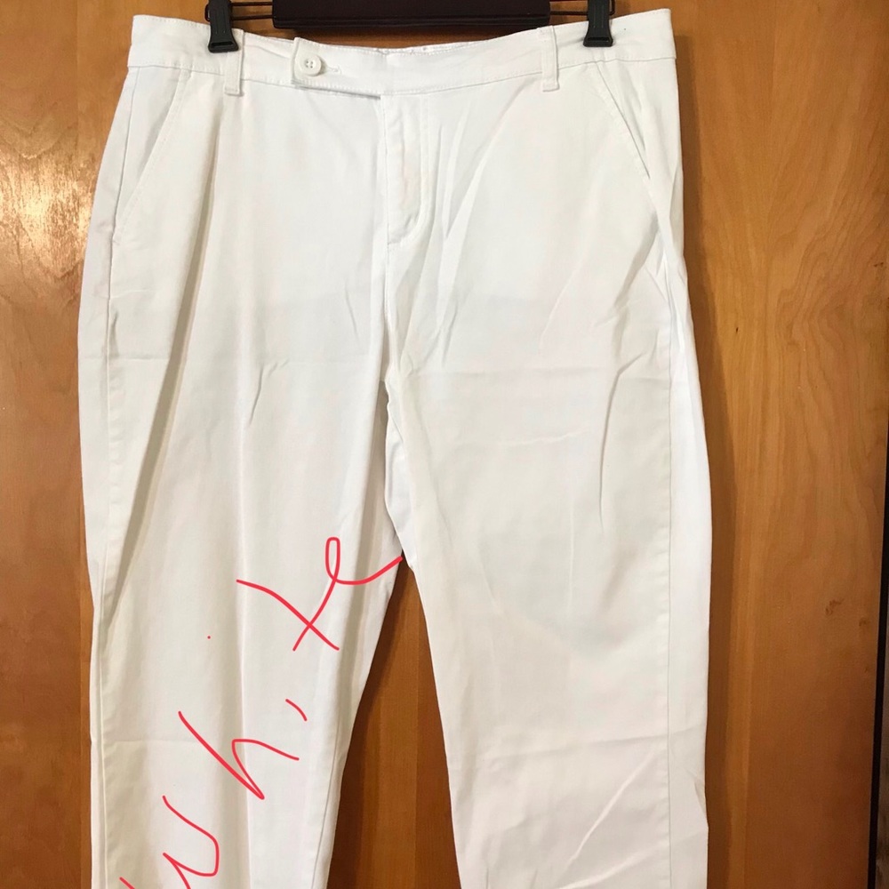 Style & Co White Capris